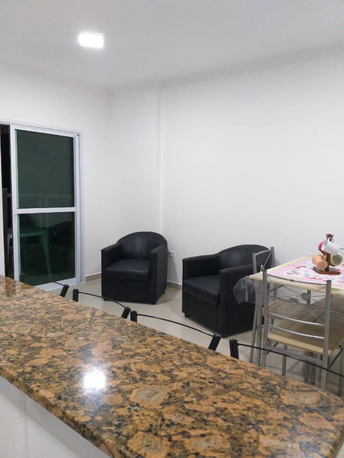 Apartamento Temporada Pe Na Areia Mongaguá Exterior foto