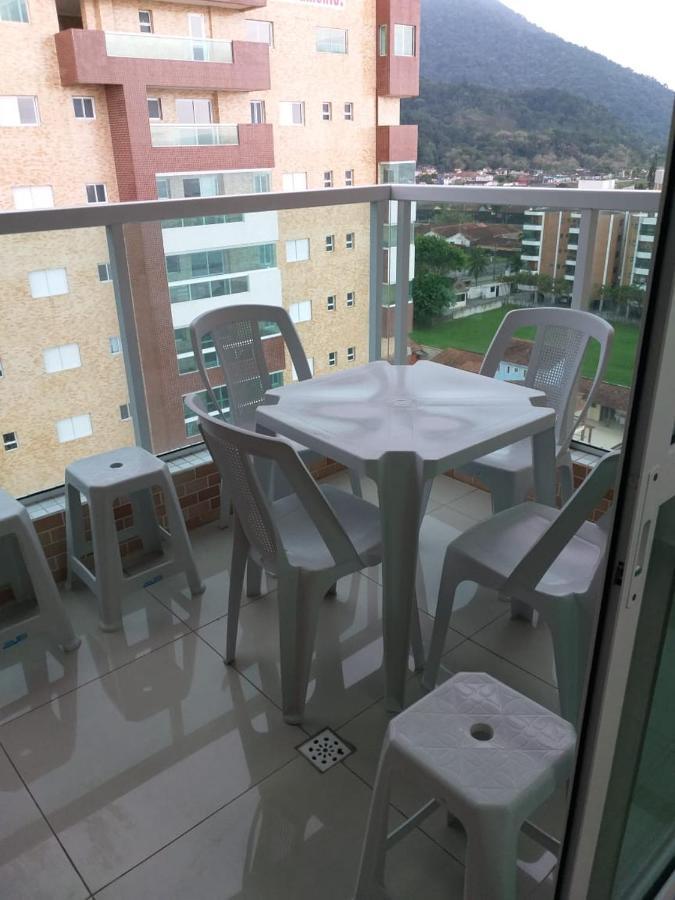 Apartamento Temporada Pe Na Areia Mongaguá Exterior foto