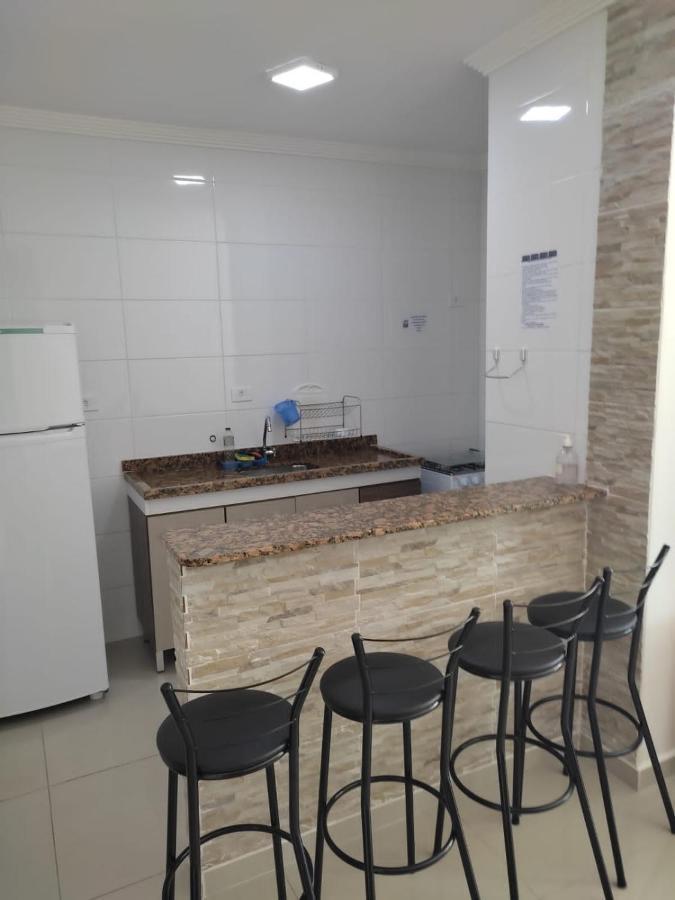 Apartamento Temporada Pe Na Areia Mongaguá Exterior foto